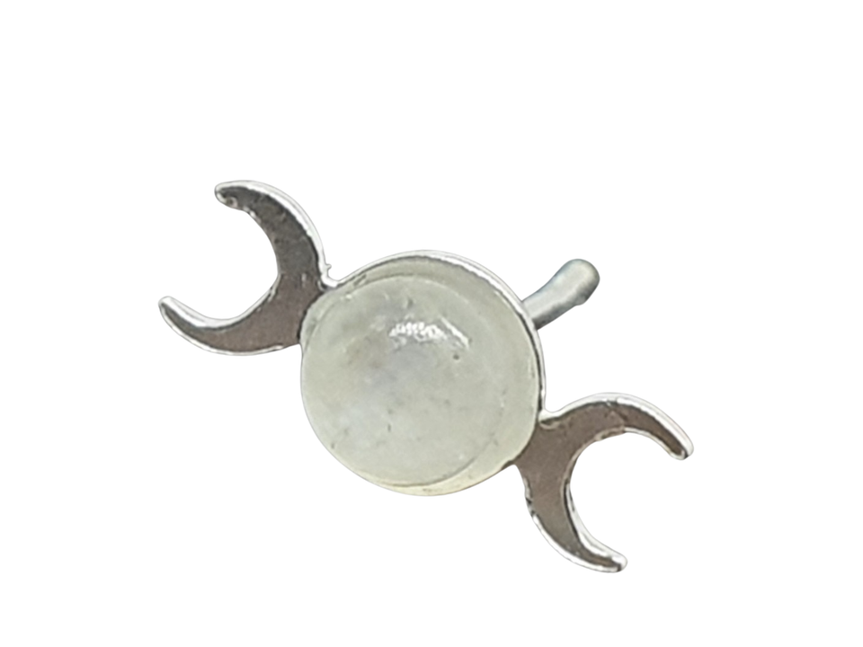 Piercing Nez Om En Argent 925 – 22g (0,6mm) – Bille – Neuf