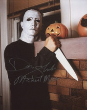 DON SHANKS as Michael Myers - Halloween 5 GENUINE SIGNED AUTOGRAPH DON SHANKS as Michael Myers - Halloween 5 GENUINE SIGNED AUTOGRAPH