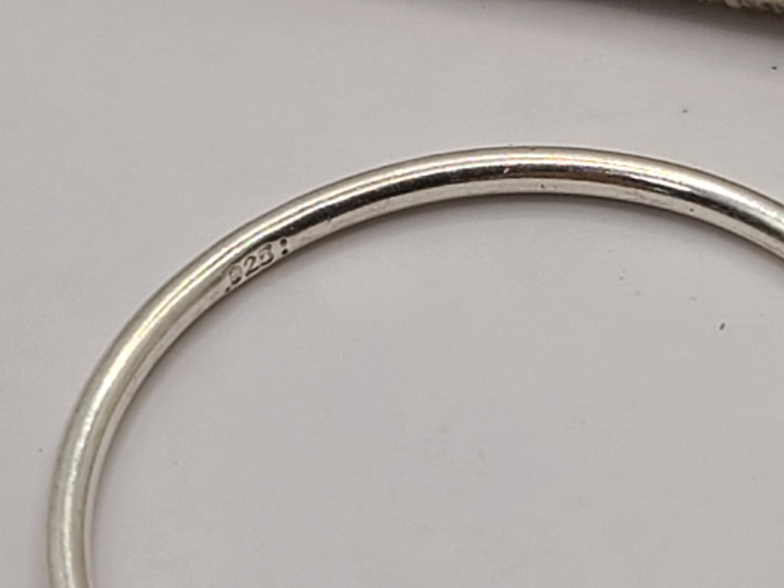 MOD + JO Sterling Silver Stackable Thin Rings sz 6 - image 3