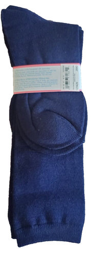The Children’s Place Girls KNEE SOCKS 2 Pack MED 1-2 Uniform TIDAL Blue NWT - Picture 2 of 12