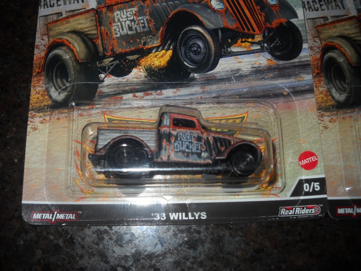 HOT WHEELS*CAR CULTURE*LOT of 2*CHASE 0/5-DRAG STRIP DEMONS