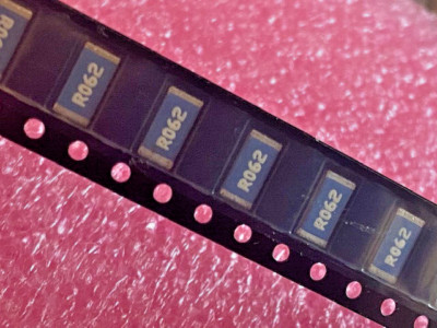 20pc IRC LRC-LR2512-01-R062-J Current Sense Resistor 3.25W .62 millohm 5% SMD