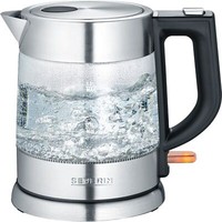 Severin Glas-Wasserkocher Wk 3468 , Edelstahl (GebüRstet)