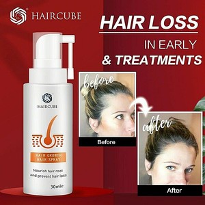 Fast HAIRCUBE Hair Growth Spray Essential Oil Liquid Anti ...
