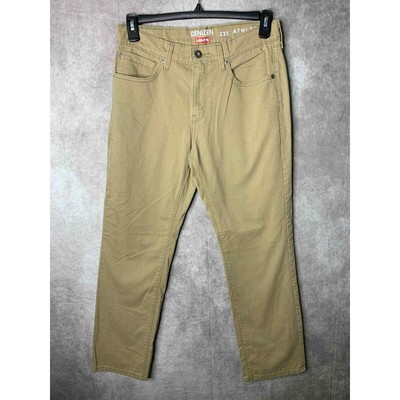 levis denizen 231 athletic fit khakis