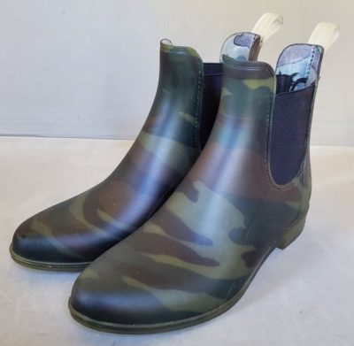 Chelsea Boot Stretch Rain Boots J Crew Crew Women's Size Matte