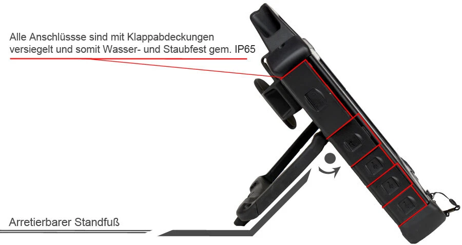 Panasonic CF-D1 MK2 Diagnostic Tablet USB RS-232 Com Win 7 CF-D1DW2 Lan M794 - Image 4 of 4