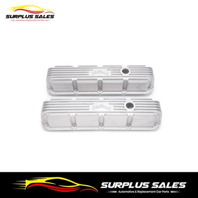 ED41779 Edelbrock Classic Finned Rocker Covers Chrysler 318 - 360 V8 ...