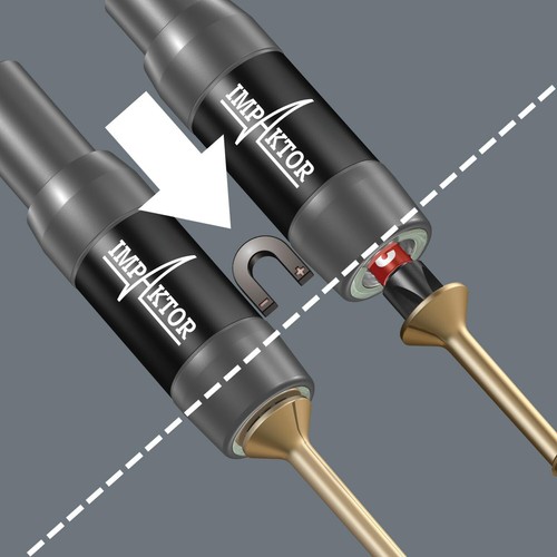 Wera Bit-Check 10 Impaktor 1 TriTorsion Long Life bit set for all impact dril... - Picture 8 of 10
