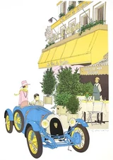 Denis-Paul Noyer: Au Pied du Cochons - signed original limited edition litho