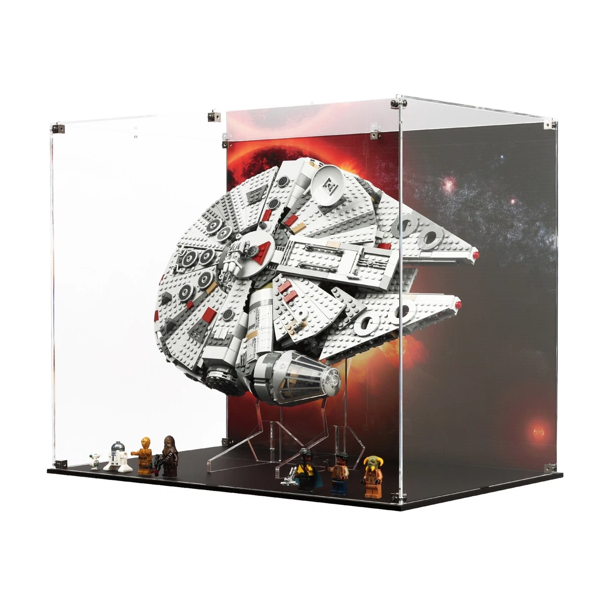 Lego falcon display case 2025