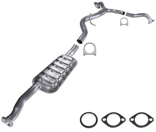 Northeastern Exhaust Resonator Pipe For 2003-2006 Outlander 2.4L AWD - Aluminized Steel With Gasket