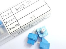 10 pcs Copal S-1131  Rotary Encoding Switch HEX/BCD  Side Setting 16 positions