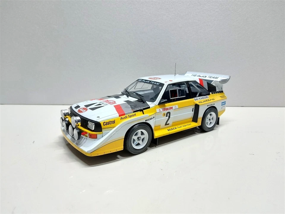 Audi Sport Quattro S1 Rally Monte-Carlo 1986 #2 Rohrl - 1/18 IXO - Immagine 3 di 4