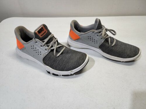 Nike Flex Control TR 3 Training Shoes Gray/Orange Men's Size 9.5 | eBay
