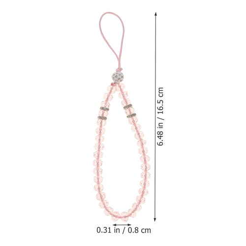 5pcs Nicht-Schlupf-Telefon Lanyards Kristallperlen Handgelist - Zdjęcie 6 z 12