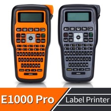 E1000 Pro Label Machine Industrial Label Maker Compatible with Brother TZe-231