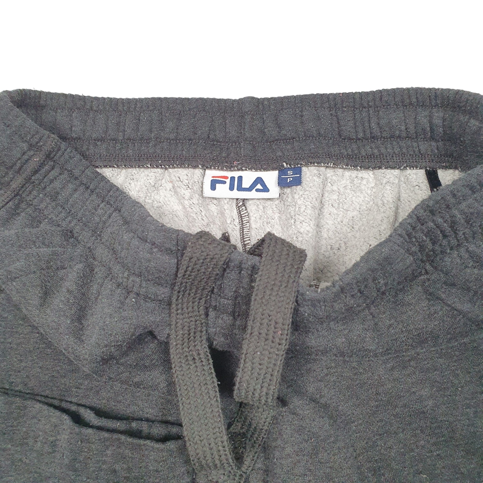 FILA Jogger Trousers Cotton Grey Mens W28 L25 image 2
