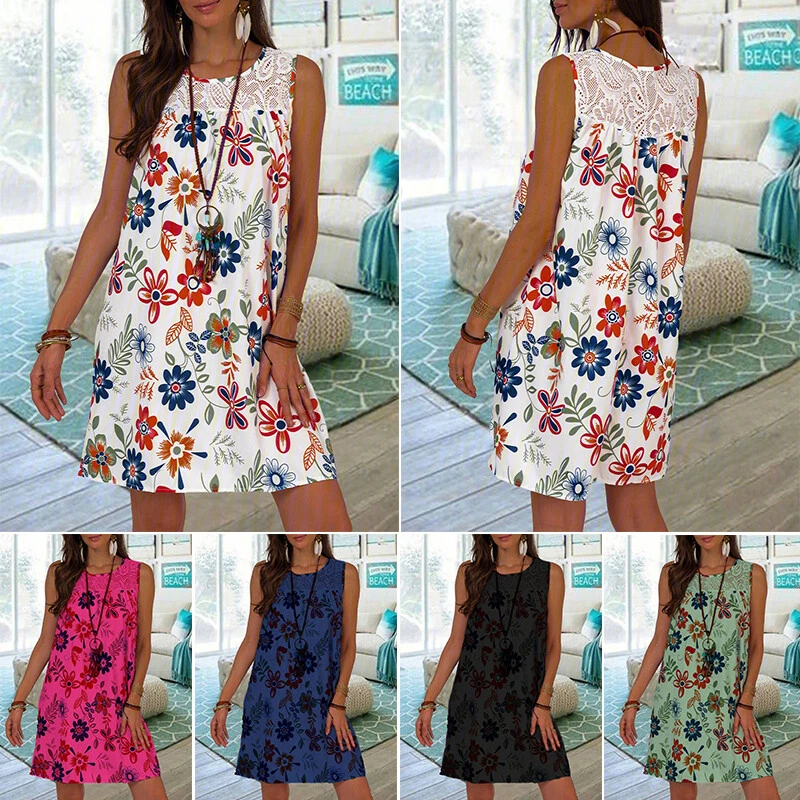 Ebay summer top dresses size 18