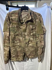 USGI SPACE FORCE PATCHED ACU Blouse MULTICAM OCP Large REG