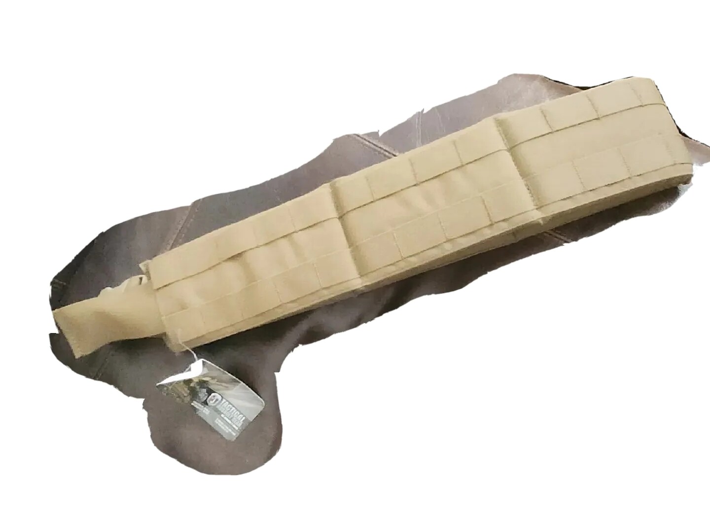 NEW Tactical Assault Gear Coyote Molle Padded Patrol Belt Size L