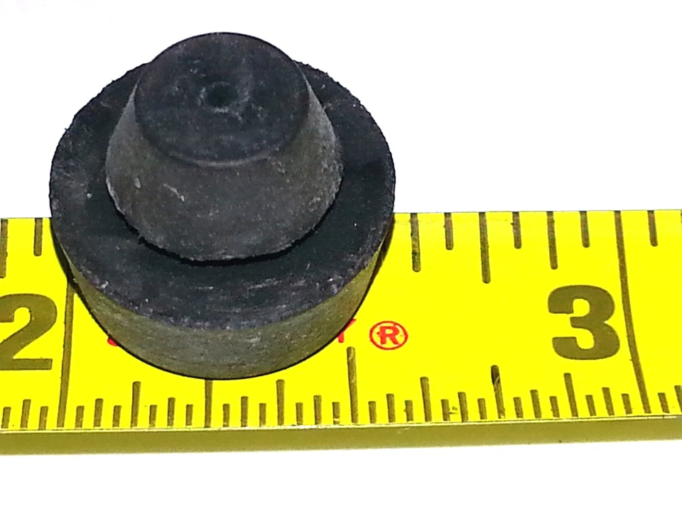 Para-choques de borracha 55-60 GM Chevy Corvette placa traseira dianteira carro 4 peças CH - Imagem 3 de 4