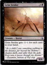 Magic the Gathering Grim Strider The List MTG Free Shipping!
