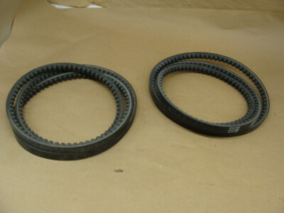 LOT OF 2 CARLISLE POWER WEDGE COG BELT EPDM COGGED VBELTS SPAX-1800 55'' 6BL