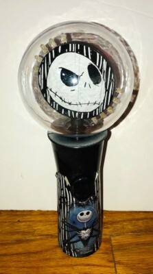 Disney Nightmare Before Christmas Jack Skellington Light Up Hand Held Spinner