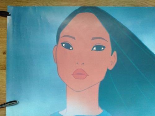POCAHONTAS (1995) original double-sided rolled UK 30"x40" quad poster -fog style - Picture 7 of 10