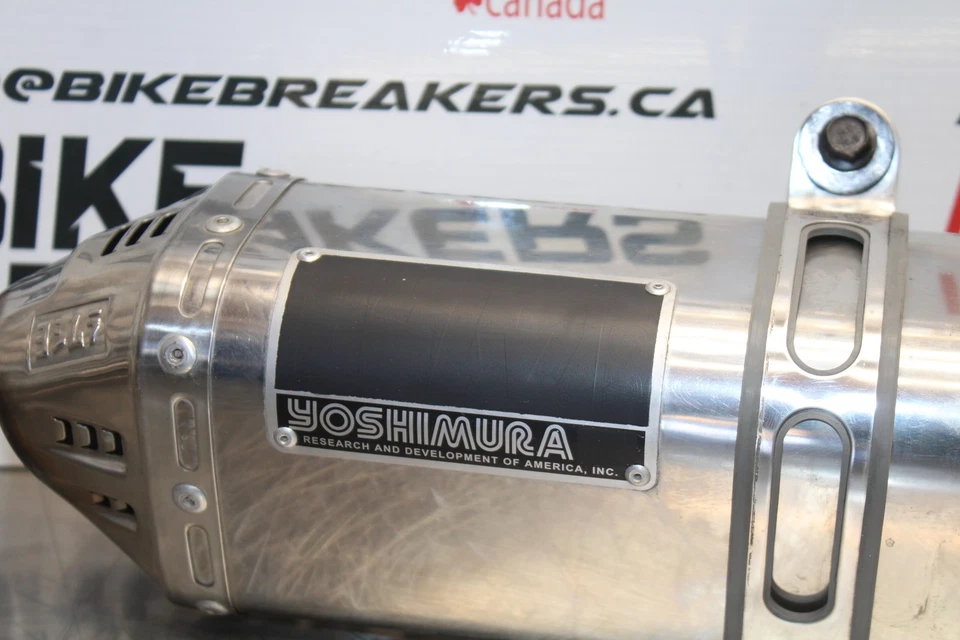08-10 SUZUKI GSXR 600 YOSHIMURA EXHAUST PIPE MUFFLER SLIP ON CAN SILENCER BB202 - Image 2 of 4