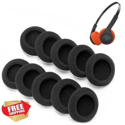 Voarmaks 5 Pairs Foam Ear Pads for JLAB Rewind Wireless Headphones 4-5mm