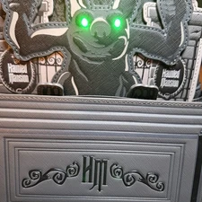 Loungefly Disney Haunted Mansion Gargoyle Mini Backpack Light-Up Glow in Dark