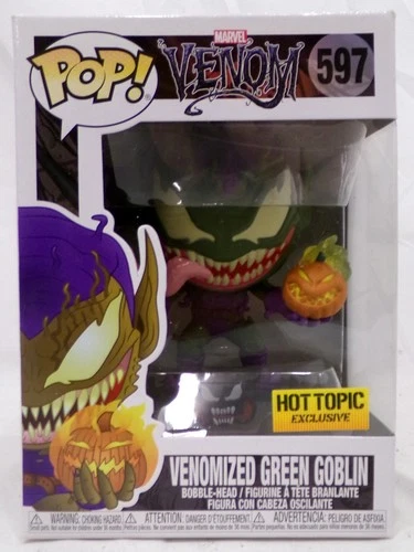Funko Pop! 597 Venomized Green Goblin Hot Topic Exclusive Marvel Venom 2019