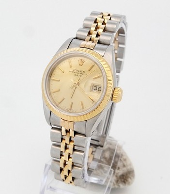 Rolex Date Damenuhr 26mm Stahl/Gold Box
