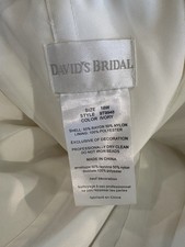 David Bridals Strapless wedding dress Size 18W