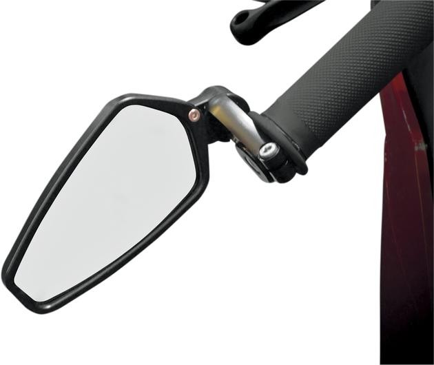 CRG Arrow Bar End Mirror Black