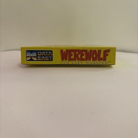 Werewolf: The Last Warrior NES Box Game Sleeve Manual Comic Tested Work Nintendo