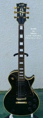 【専用】Orville Les Paul Custom Electric Guitar Orville by Gibson Les Paul Custom Black Made in