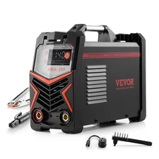 VEVOR MMA Welder 205A 2-In-1 Welding Machine 110&220V Dual Voltage LED Display