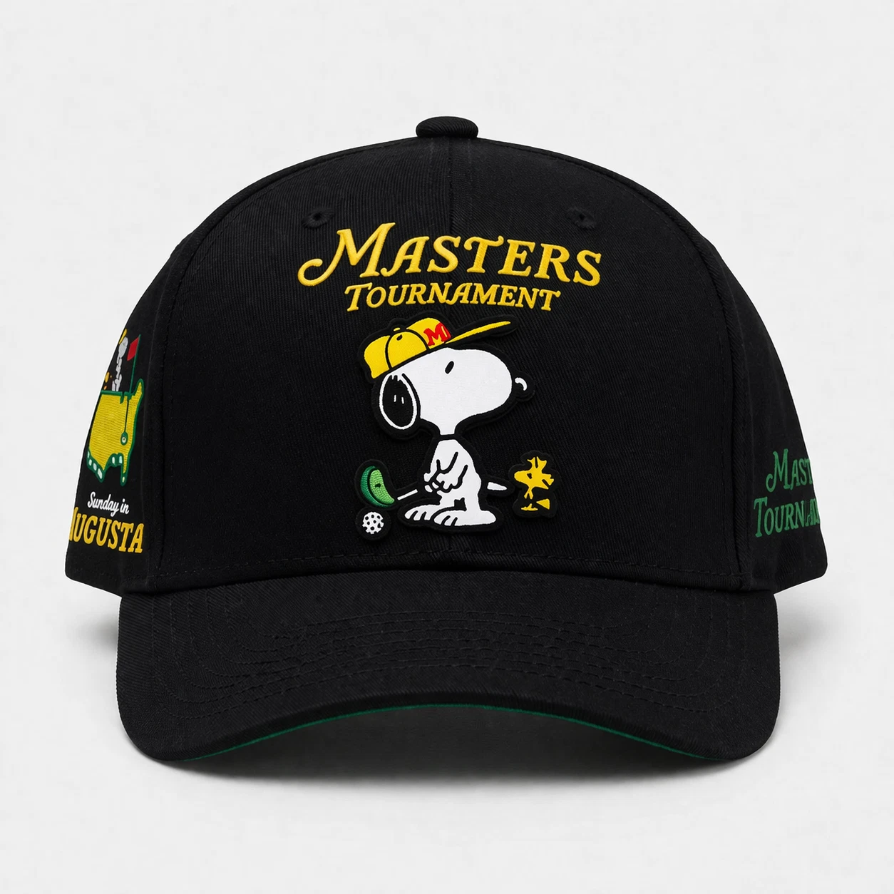 Snoopy Masterss Tournament Golf Hat Sunday In Augusta Baseball Cap Fan Gift
Opens in a new window or