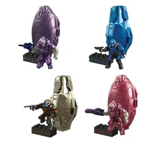 Mattel Mega Bloks Halo Metallic Series Drop Pod  Elite ODST CHOOSE YOUR COLOR