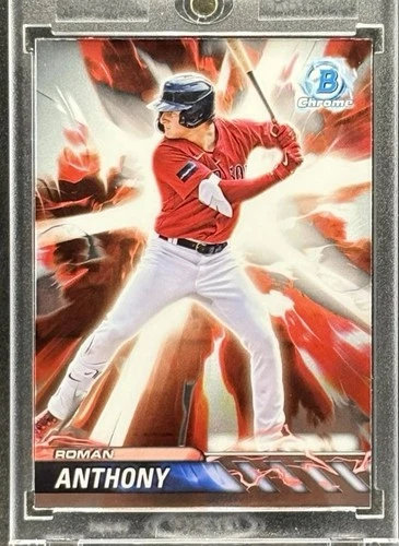 Roman Anthony RARE ROOKIE RC BOWMAN CHROME INVESTMENT CARD SSP RED SOX MINT