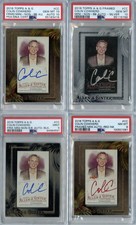 (Lot 4) 2016 Allen & Ginter Colin Cowherd Framed Mini Auto PSA 10 FULL RAINBOW