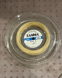 GAMMA GUT 2 Synthetic Gut 16 Gauge/1.32mm 1/3 Reel of 720 Feet 240'Tennis String