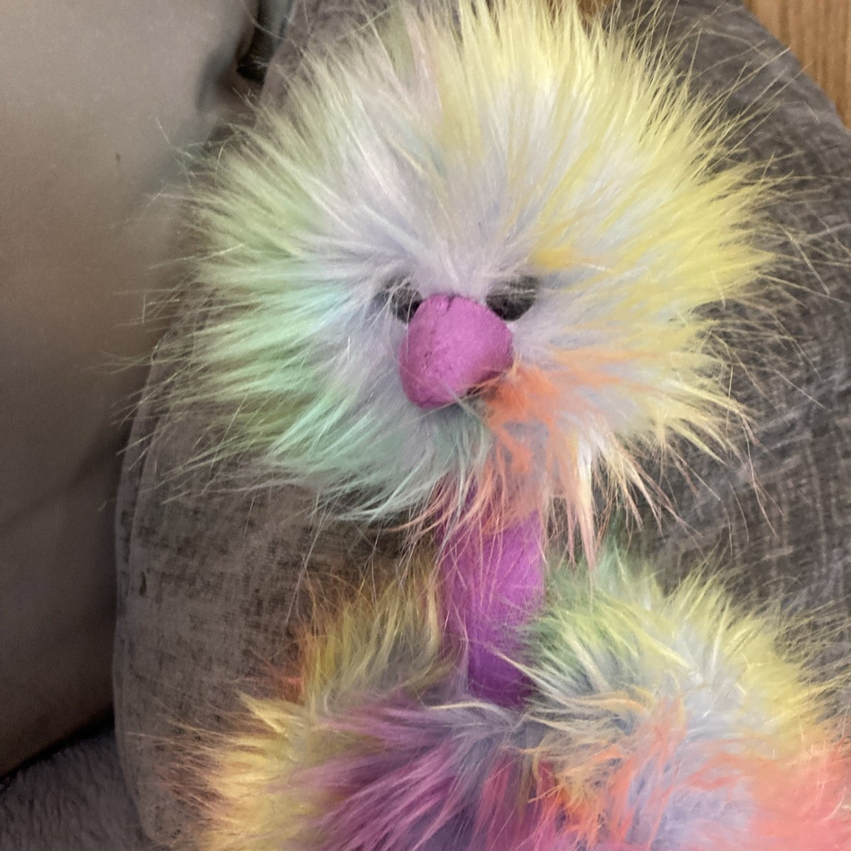 Jellycat London Rainbow Pom Pom Plush 13
