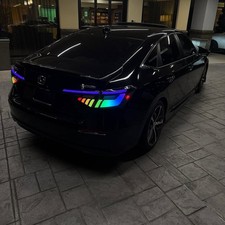 Rgb Led Tail Lights W Dynamic Fits Honda Civic Sedan 2022-2026 Rear Lights Kit Rgb Led Tail Lights W Dynamic Fits Honda Civic Sedan 2022-2026 Rear Lights Kit