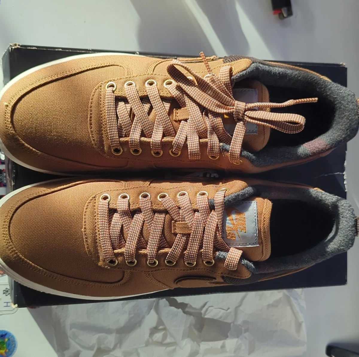Preços baixos em Nike Carhartt WIP x Air Force 1 '07 Premium Ale