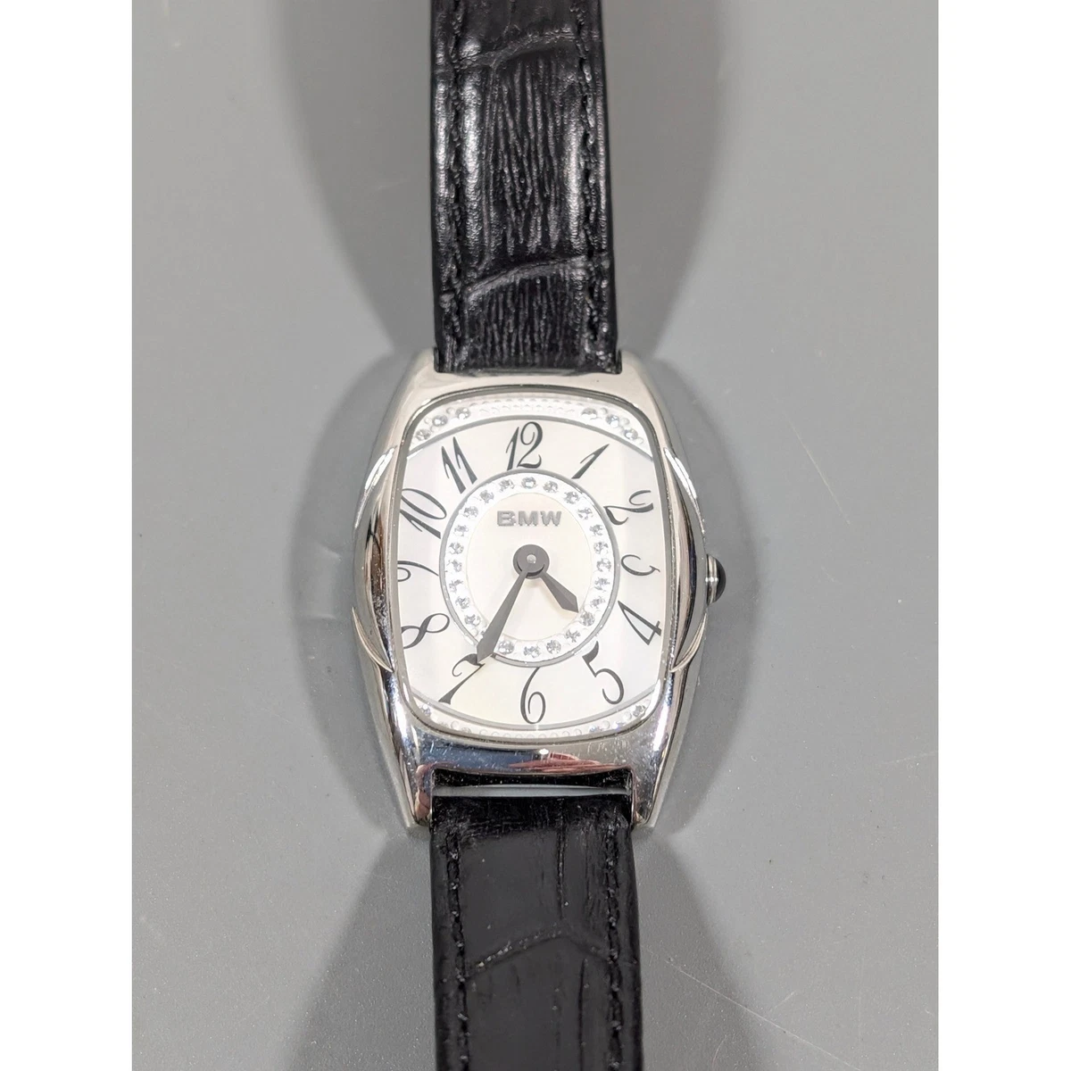 BMW Ladies Swiss Made Watch Mother of Pearl MOP Crystal Bezel Stainless Steel BMW Ladies Swiss Made Watch Mother of Pearl MOP Crystal  main image 4