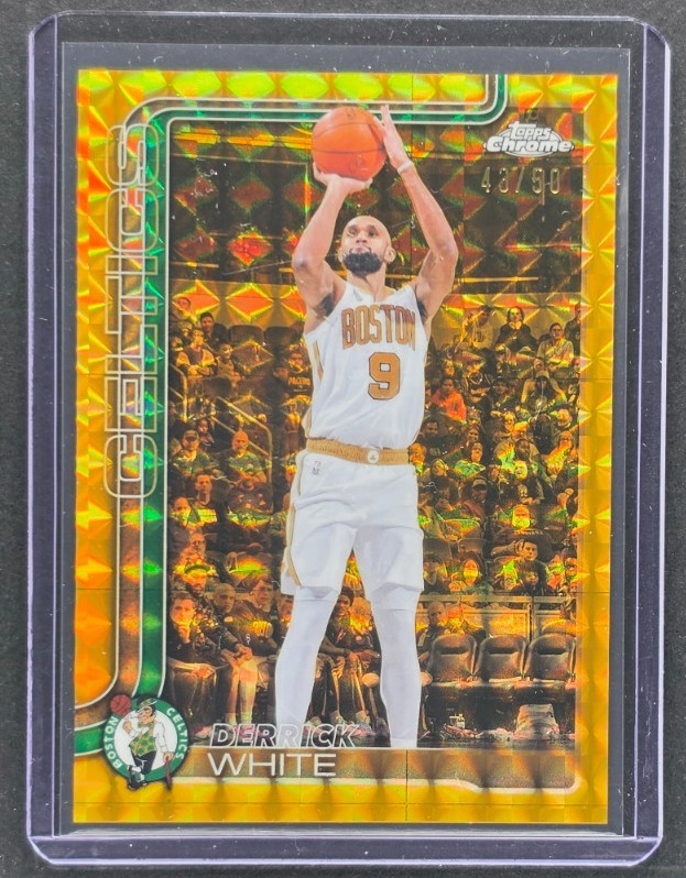 2026 Topps Chrome Basketball Gold Geometirc Derrick White /50